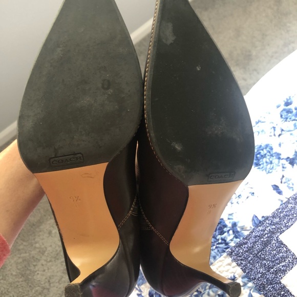 Coach Sami calf leather boots - Picture 2 of 6